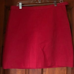 Red pointe spandex skirt 17”
